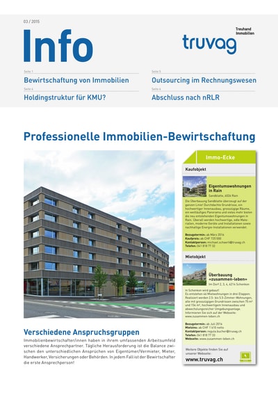 Newsletter 03/15