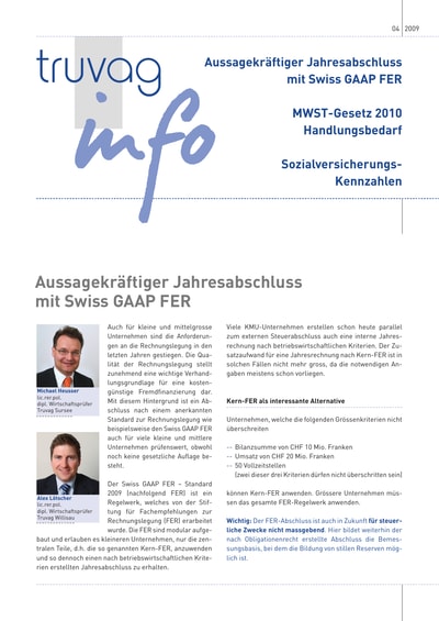 Newsletter 04/09